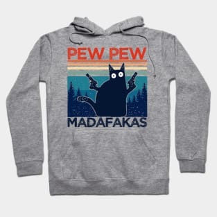 Pew Pew Cat Hoodie